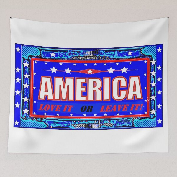 Item preview, AMERICA LOVE IT OR LEAVE IT designed and sold by Imagin8er.