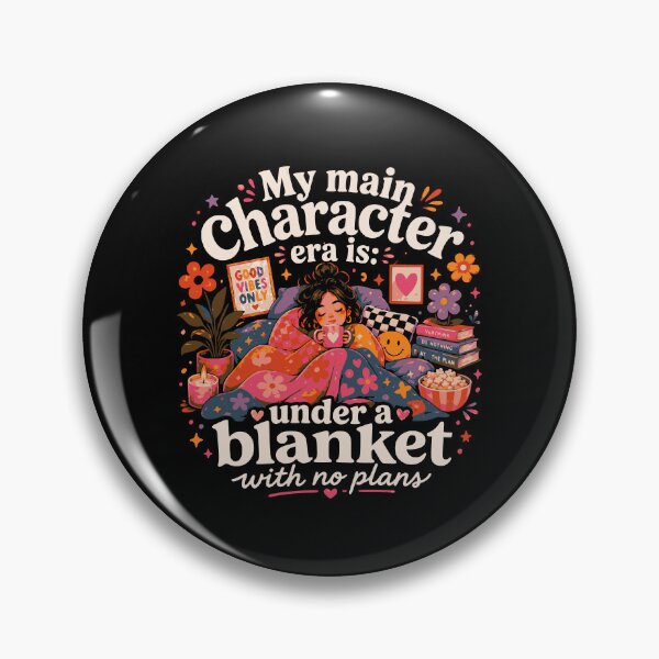 Item preview, My main character era is: under a blanket with no plans. designed and sold by FreshPixelArt.