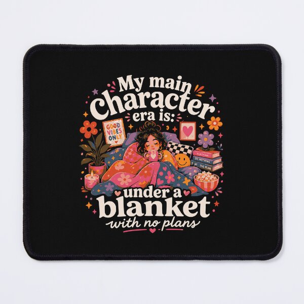 Item preview, My main character era is: under a blanket with no plans. designed and sold by FreshPixelArt.