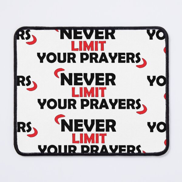 Item preview, Never Limit Your Prayers designed and sold by Positive Mindzet!.