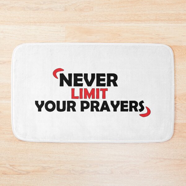 Item preview, Never Limit Your Prayers designed and sold by Positive Mindzet!.