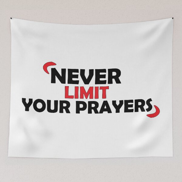 Item preview, Never Limit Your Prayers designed and sold by Positive Mindzet!.