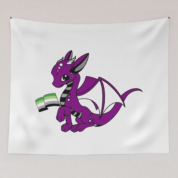 Item preview, Ace/Aro Dragon designed and sold by Local Cosmic & Chaotic Gremlin Hoard.