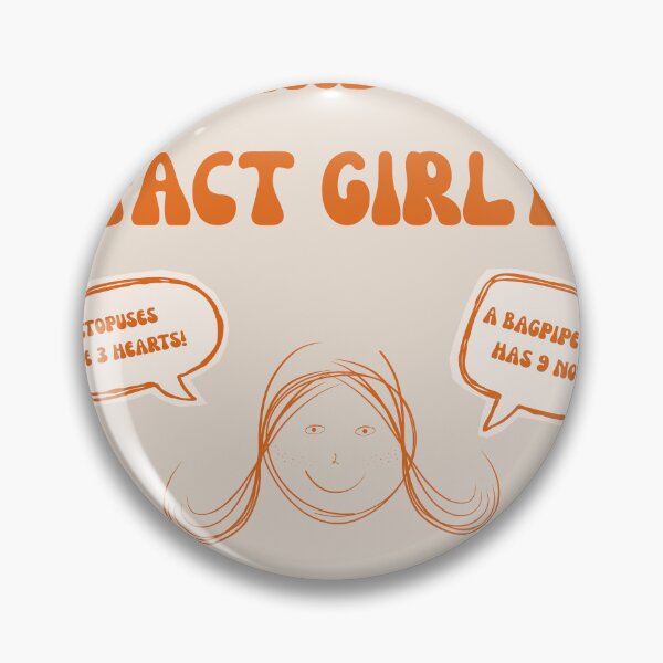 Item preview, Random Fact Girly designed and sold by pints & pixels.