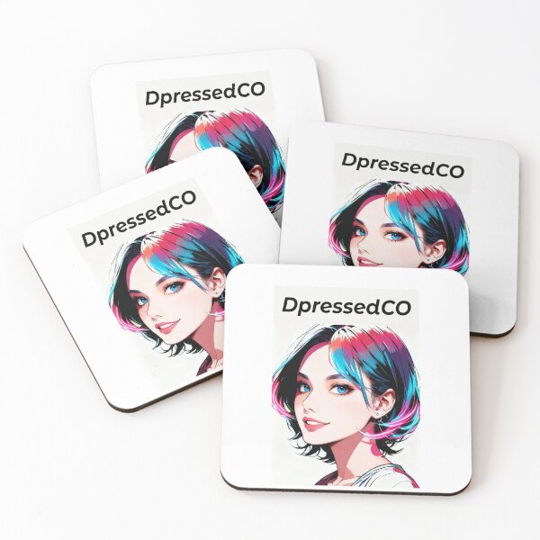 Item preview, Pop Art Girl with Colorful Hair – Vibrant Aesthetic Streetwear Design designed and sold by DpressedCo.