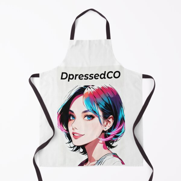 Item preview, Pop Art Girl with Colorful Hair – Vibrant Aesthetic Streetwear Design designed and sold by DpressedCo.