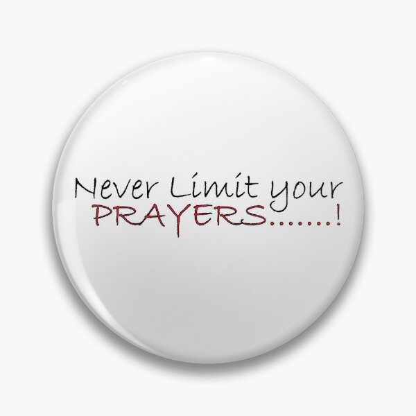 Item preview, Never Limit Your Prayers designed and sold by Positive Mindzet!.