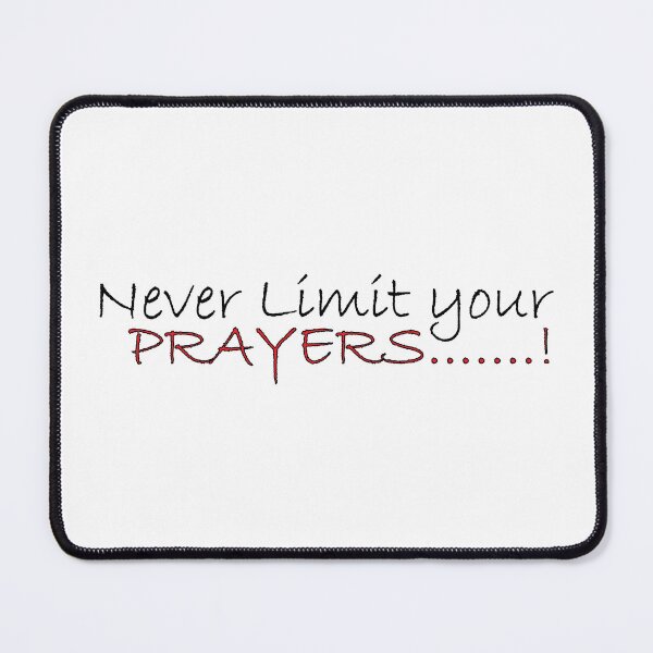 Item preview, Never Limit Your Prayers designed and sold by Positive Mindzet!.