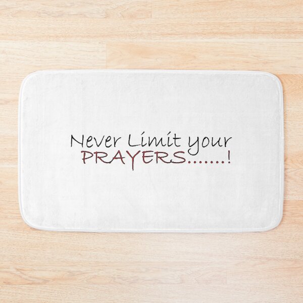 Item preview, Never Limit Your Prayers designed and sold by Positive Mindzet!.
