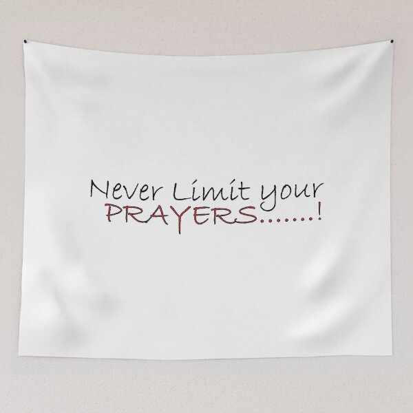 Item preview, Never Limit Your Prayers designed and sold by Positive Mindzet!.