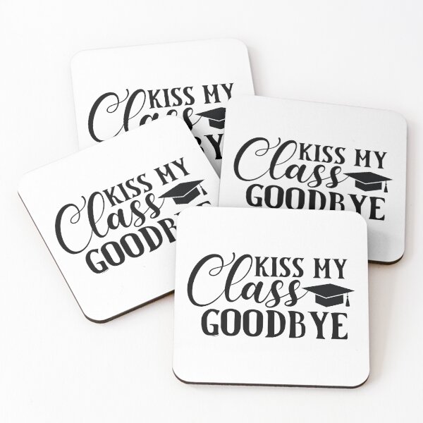 Item preview, Kiss My Class Goodbye - Funny Sassy Festive Graduation Party Gift designed and sold by FuzionRaptor.