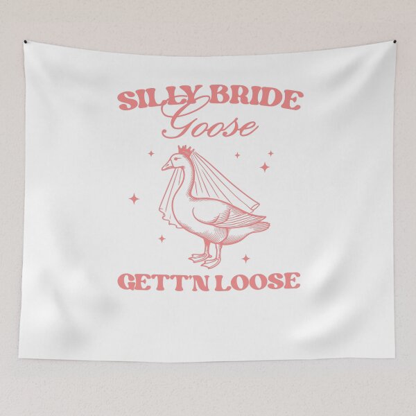 Item preview, Silly Bride Goose Gettin' Loose Funny Bachelorette Party designed and sold by krystalRomanart.
