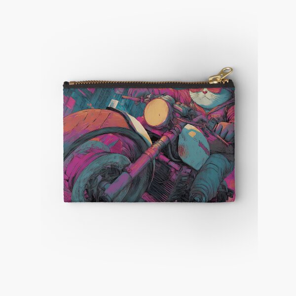 Item preview, City Quirky Cat Adventures Two Wheels Humor Style designed and sold by ART ATTACK ZONE.