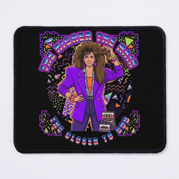 Item preview, Retro 80s Big Hair Closer To God Quote designed and sold by KelliesGrafix.