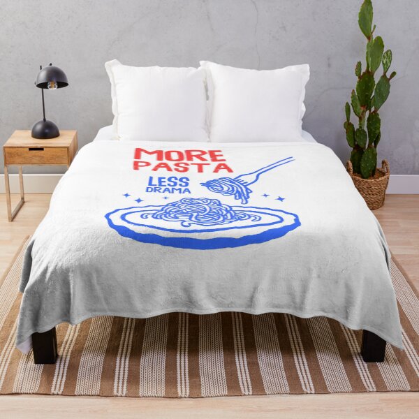 Item preview, More Pasta Less Drama Funny Foodie Kitchen designed and sold by krystalRomanart.
