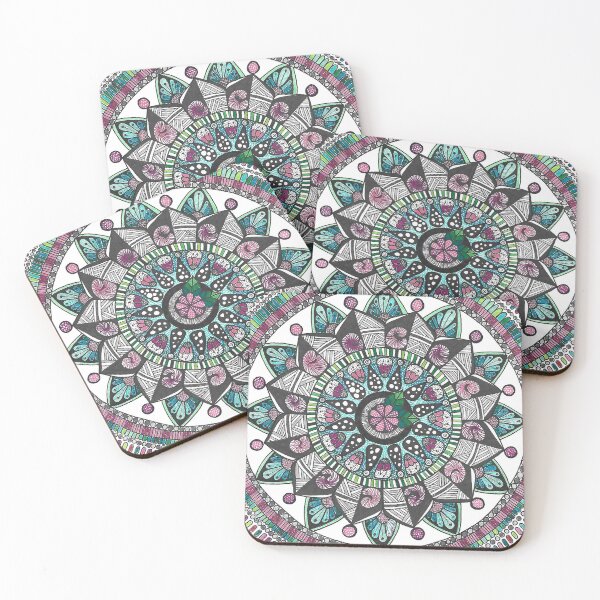 Item preview, Seaside - Hand Drawn Mandala Original Design designed and sold by AJPrettyObscene.