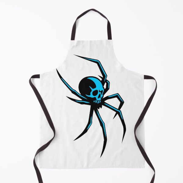 Item preview, Cybergoth spider with blue skull. Cybertribal designed and sold by Tribalgothss.