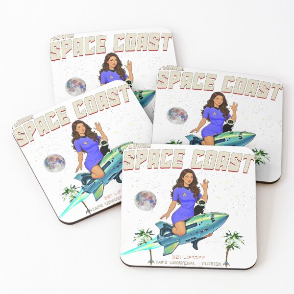 Item preview, Florida Space Coast - The Space Frontier designed and sold by BuzzDalways.