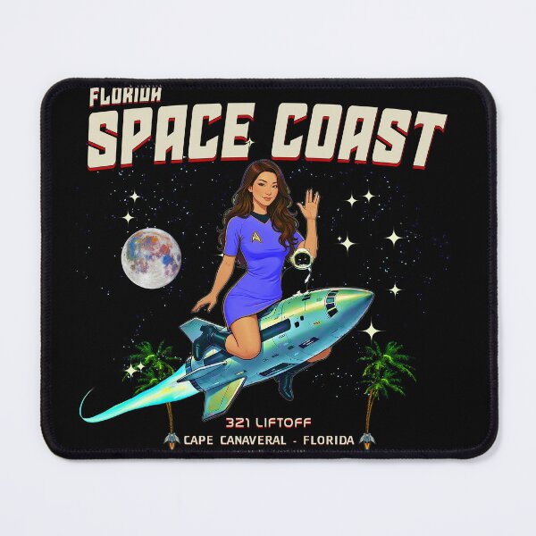 Item preview, Florida Space Coast - The Space Frontier designed and sold by BuzzDalways.