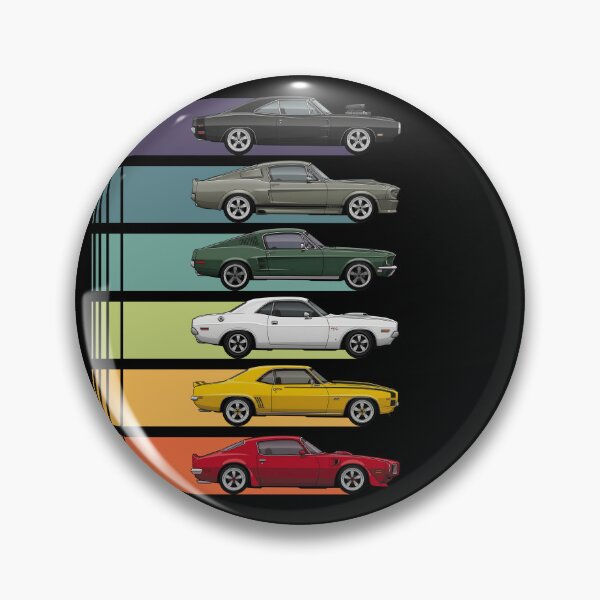 Item preview, Vintage Muscle Cars designed and sold by Mariel  Toigo.