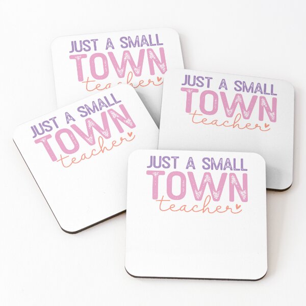 Item preview, Just A Small Town Teacher Retro designed and sold by krystalRomanart.