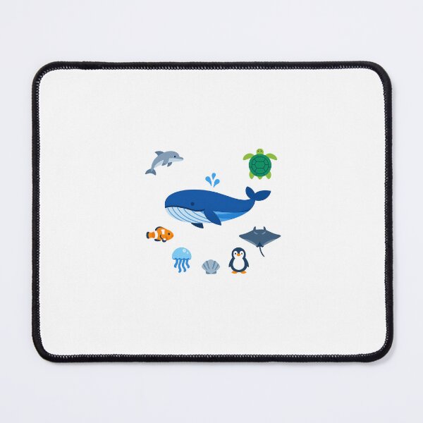 Item preview, Minimalist Geometric Whale Icon designed and sold by Le Grand Requin.