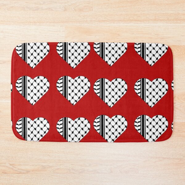 Item preview, Palestine Keffiyeh Hearts designed and sold by Qalam&Pixel.