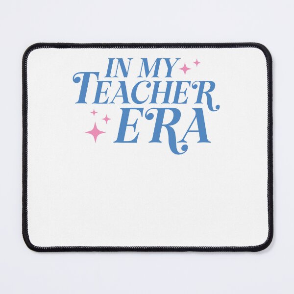 Item preview, In My Teacher Era Aesthetic Retro Blue Sparkles designed and sold by krystalRomanart.