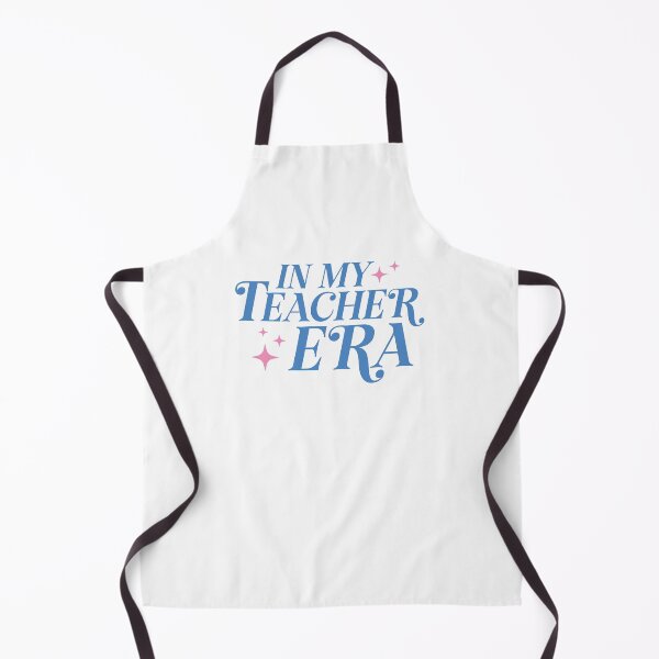 Item preview, In My Teacher Era Aesthetic Retro Blue Sparkles designed and sold by krystalRomanart.