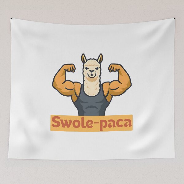 Item preview, Alpaca The Gains Bodybuilding – Funny Gym Motivation Shirt designed and sold by Mouad-Doadi.