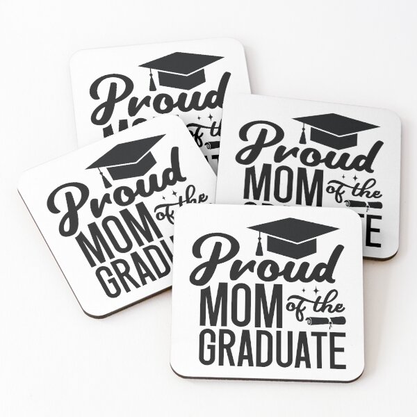 Item preview, Proud Mom Of The Graduate - Sweet Festive Graduation Party Mother Gift designed and sold by FuzionRaptor.