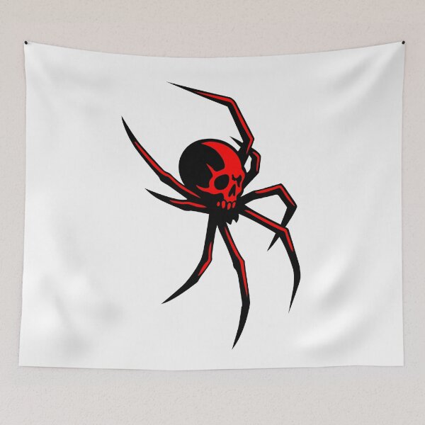 Item preview, Cybergoth spider with red skull. Cybertribal designed and sold by Tribalgothss.