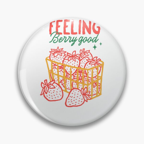 Item preview, Feeling Berry Good Strawberry Fruit Basket Retro designed and sold by krystalRomanart.