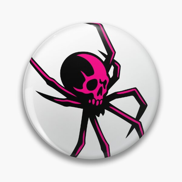 Item preview, Cybergoth spider with pink skull. Cybertribal designed and sold by Tribalgothss.