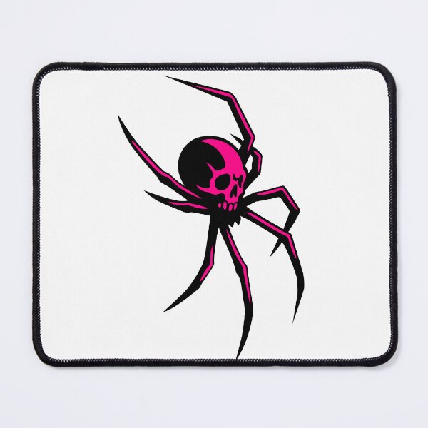 Item preview, Cybergoth spider with pink skull. Cybertribal designed and sold by Tribalgothss.