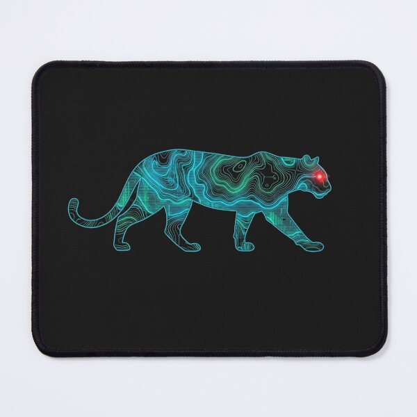 Item preview, Tactical Puma: Cyber-Topographic Silhouette designed and sold by ikonicgallery.
