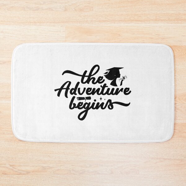 Item preview, The Adventure Begins - Inspirational Festive Graduation Party Senior Gift designed and sold by FuzionRaptor.