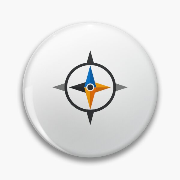 Item preview, Minimalist Abstract Compass designed and sold by Le Grand Requin.