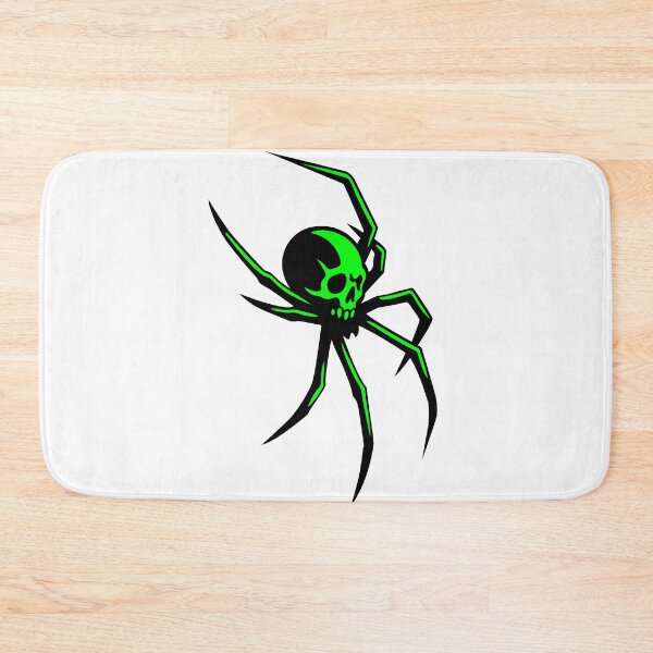 Item preview, Cybergoth spider with a green skull. Cybertribal designed and sold by Tribalgothss.