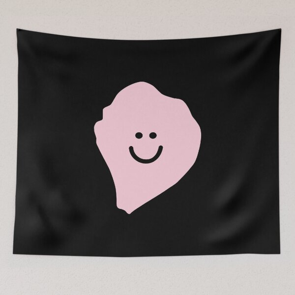 Item preview, Linda flor rosa sonriente con forma de pétalo designed and sold by LekkieStudioArt.