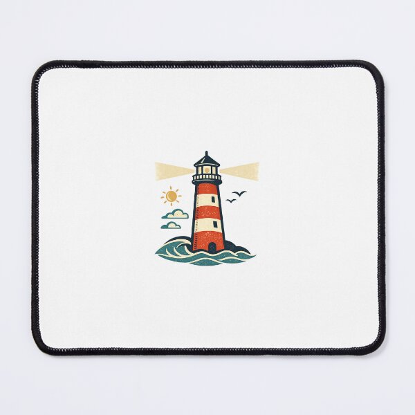 Item preview, Vintage Retro Lighthouse Icon designed and sold by Le Grand Requin.