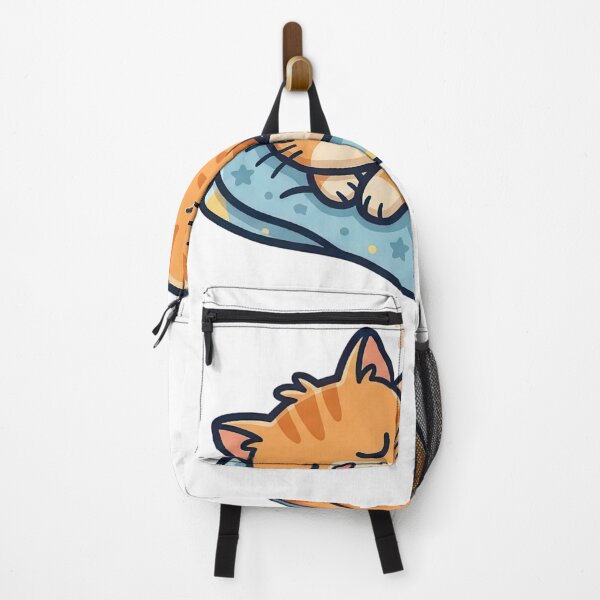 Item preview, Cute Sleeping Cat Cartoon – Kawaii Lazy Cat Design for Sleepy Mood designed and sold by JA World - Art & Design.