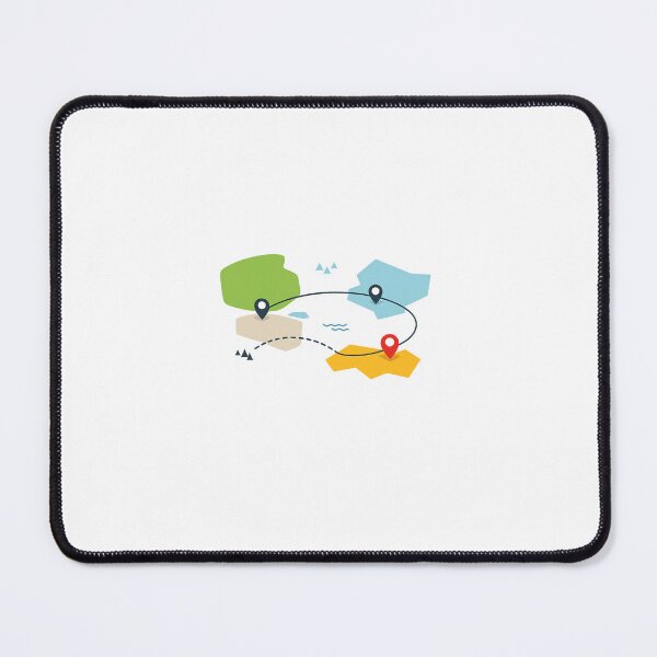 Item preview, Minimalist Geometric Map Composition designed and sold by Le Grand Requin.