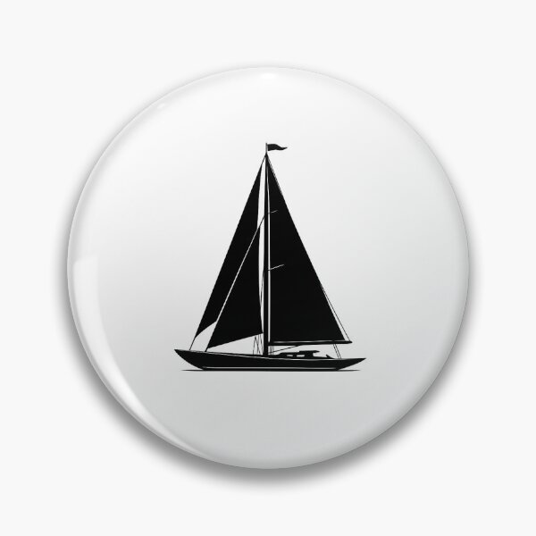 Item preview, Elegant Sailboat Silhouette designed and sold by Le Grand Requin.