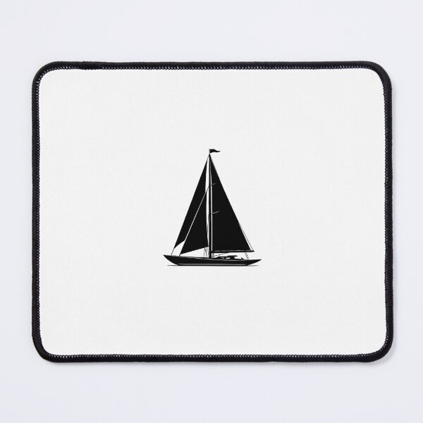 Item preview, Elegant Sailboat Silhouette designed and sold by Le Grand Requin.
