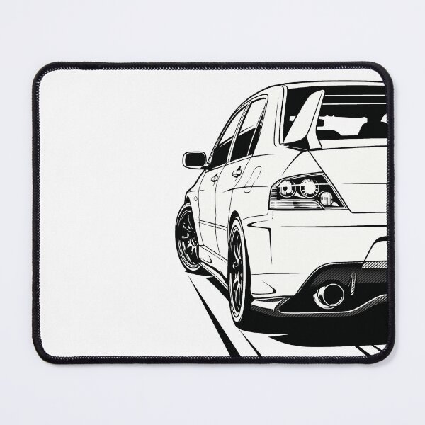Item preview, 20000s Japanese Rally Performance Icon – EVO 9 Car Illustration designed and sold by kuruuumaa.