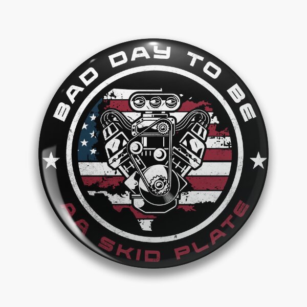 Item preview, Bad Day to Be A Skid Plate Funny Offroad & Usa Flags Quote designed and sold by BornBorn.