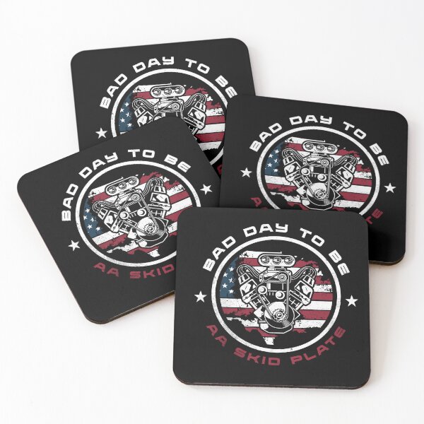 Item preview, Bad Day to Be A Skid Plate Funny Offroad & Usa Flags Quote designed and sold by BornBorn.