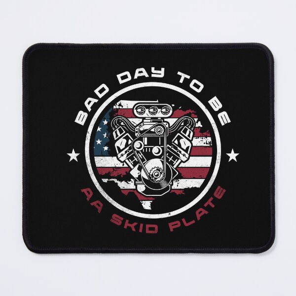 Item preview, Bad Day to Be A Skid Plate Funny Offroad & Usa Flags Quote designed and sold by BornBorn.