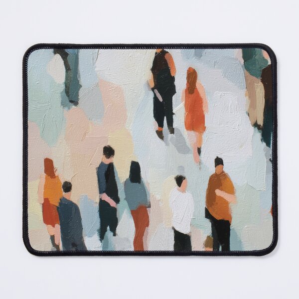 Item preview, CROWD – Modern Home Art Print designed and sold by MarkedArtPrints.